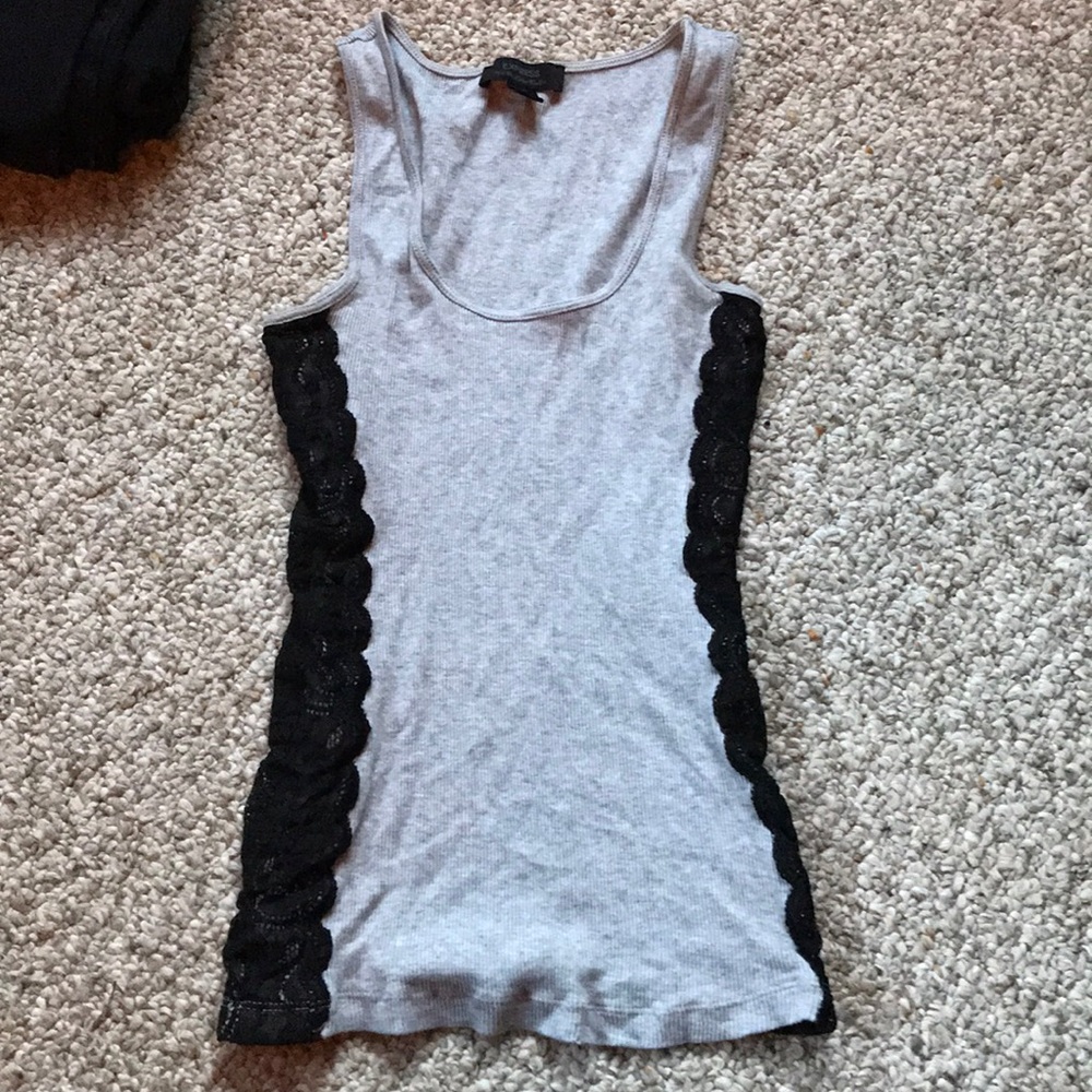 Grey tank top